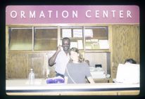 Information Center counter